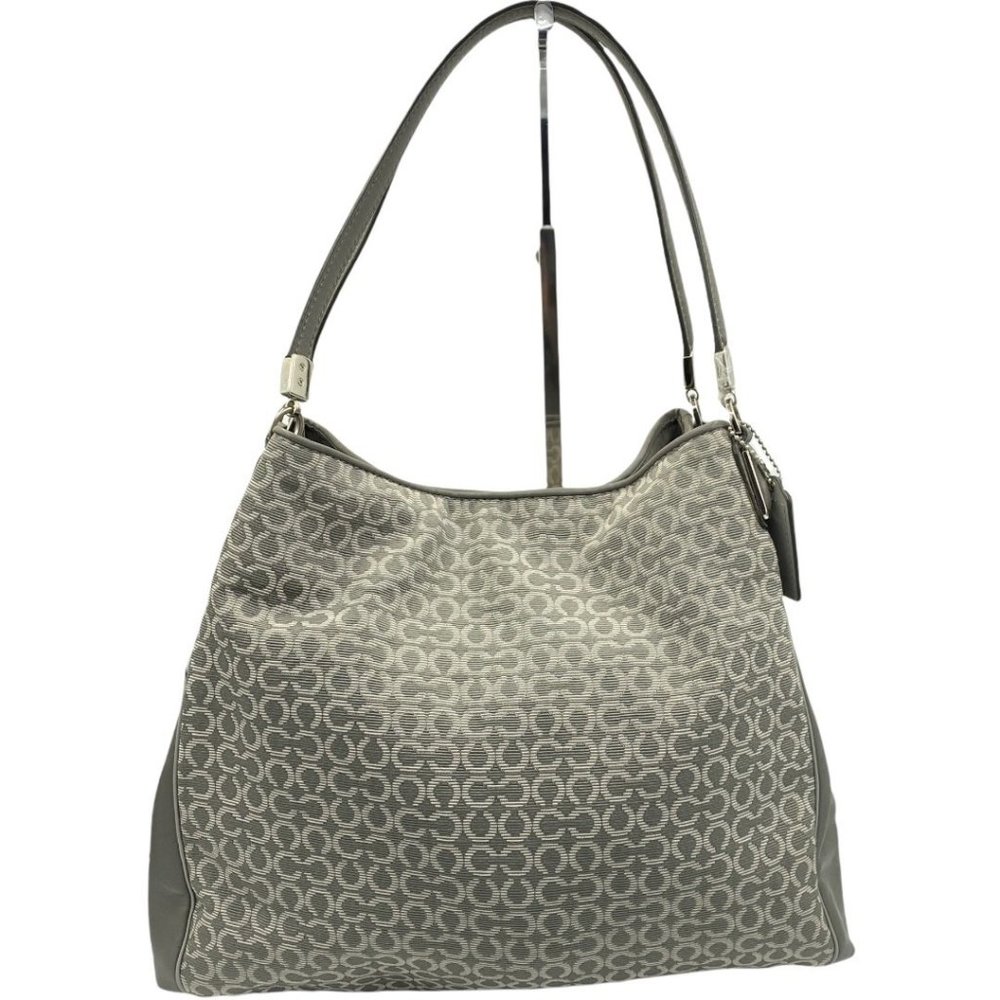 Coach Gray Shoulder Bag
